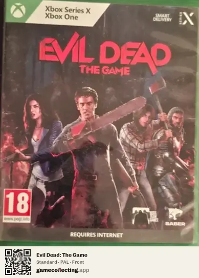 Evil Dead: The Game Xbox One, PAL box front