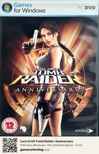 Lara Croft Tomb Raider: Anniversary Computer, United Kingdom box front
