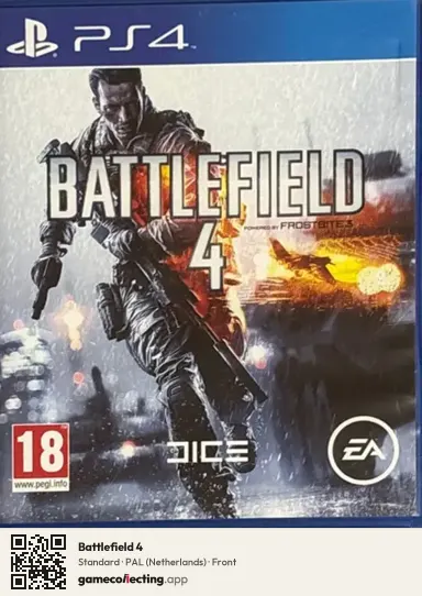 Battlefield 4 PlayStation 4, Netherlands box front