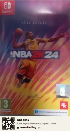 NBA 2K24 Nintendo Switch, Spain box front
