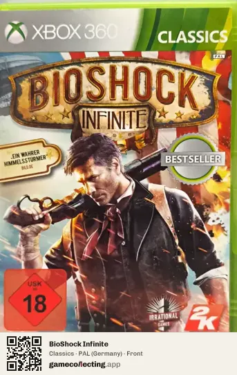BioShock Infinite Xbox 360, Germany box front