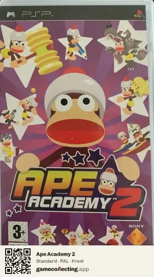 Ape Academy 2 PlayStation Portable, PAL box front
