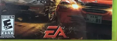 Burnout Revenge, the ESRB box on its front