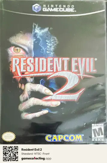 Resident Evil 2 Nintendo GameCube, NTSC box front