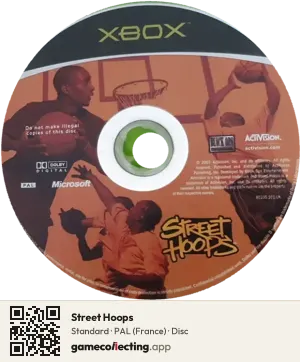 Street Hoops Xbox, PAL disc