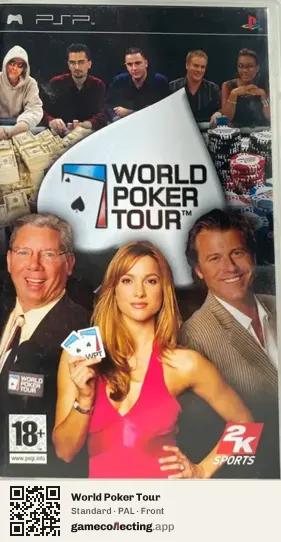 World Poker Tour PlayStation Portable, PAL box front