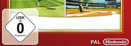 Wii Sports, the USK square on its front