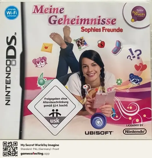 My Secret World by Imagine Nintendo DS, Germany box front