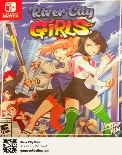 River City Girls Nintendo Switch, NTSC box front