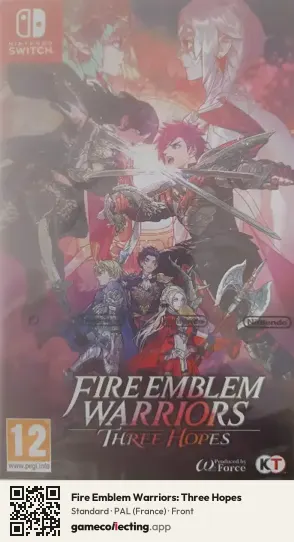 Fire Emblem Warriors: Three Hopes Nintendo Switch, France box front
