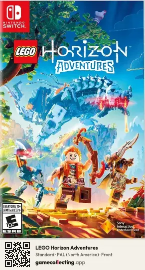 LEGO Horizon Adventures Nintendo Switch, North America box front