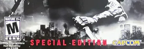 Resident Evil: Operation Raccoon City, the ESRB box on its front