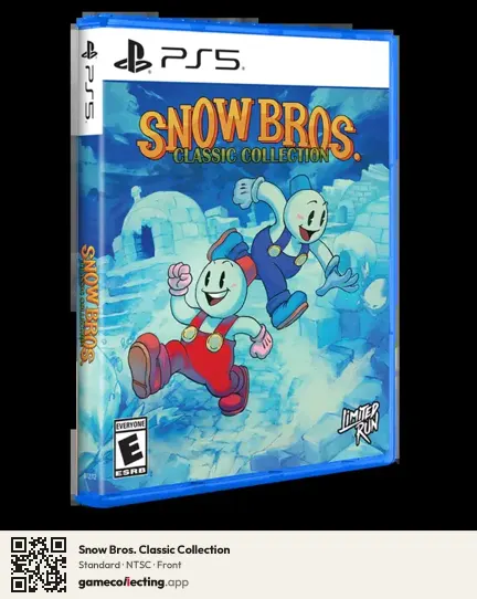 Snow Bros. Classic Collection PlayStation 5, NTSC box front