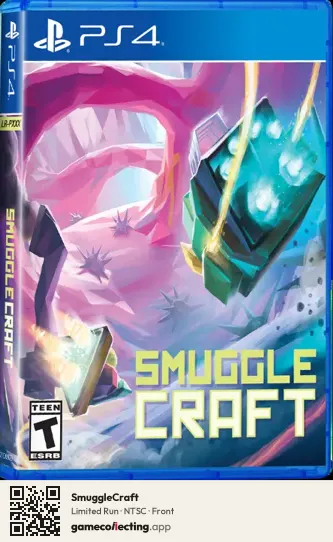 SmuggleCraft PlayStation 4, NTSC box front