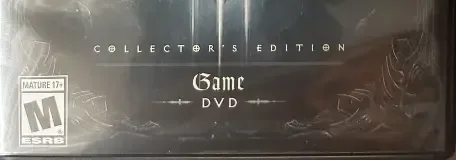 Diablo III: Reaper of Souls, the ESRB box on its front
