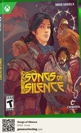Songs of Silence Xbox Series X, NTSC box front