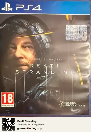 Death Stranding PlayStation 4, Italy box front