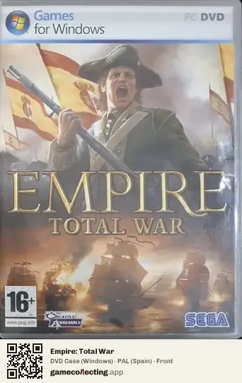 Empire: Total War Computer, Spain box front