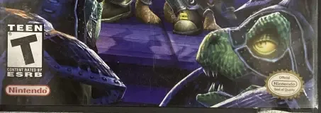 Star Fox Adventures, the ESRB box on its front