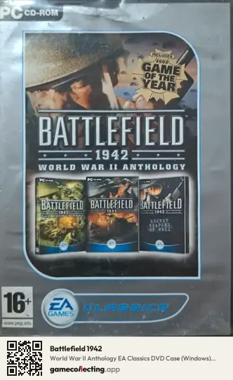 Battlefield 1942 Computer, PAL box front
