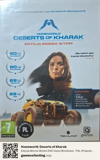 Homeworld: Deserts of Kharak Computer, Poland box front