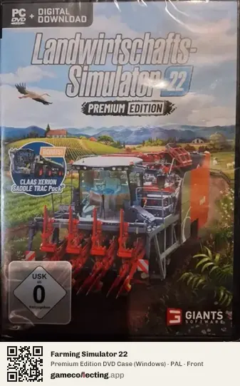 Farming Simulator 22 Computer, PAL box front
