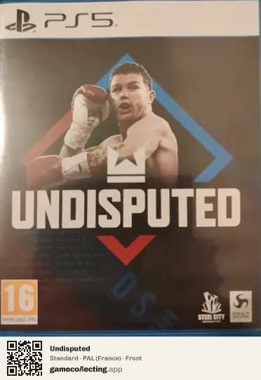 Undisputed PlayStation 5, France box front