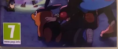 Pokémon Legends: Z-A, the PEGI square on its front