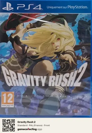 Gravity Rush 2 PlayStation 4, France box front