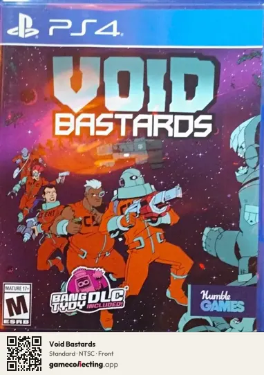 Void Bastards PlayStation 4, NTSC box front