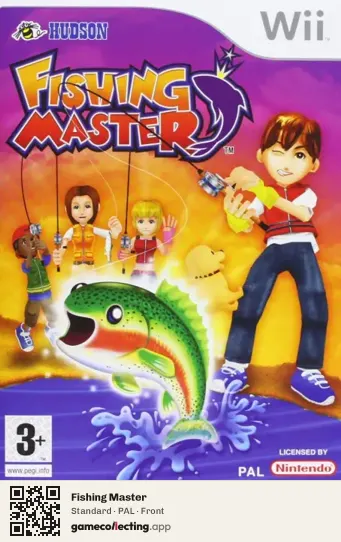 Fishing Master Nintendo Wii, PAL box front