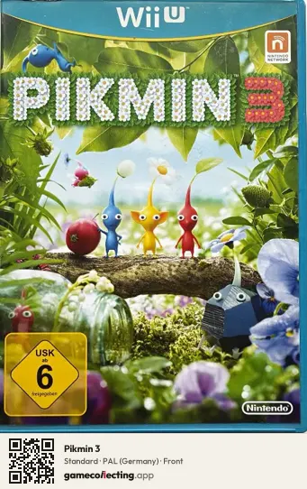 Pikmin 3 Nintendo Wii U, Germany box front