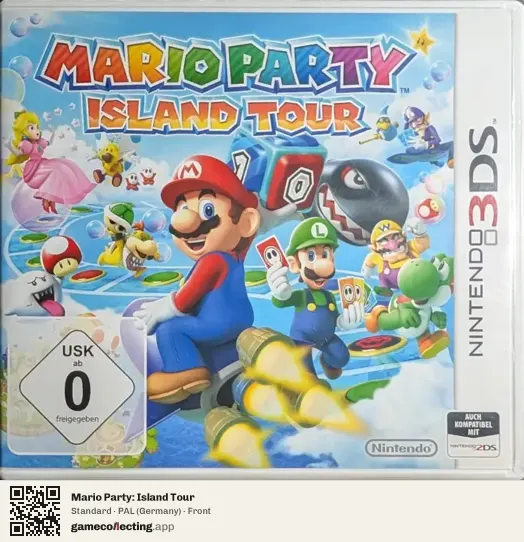Mario Party: Island Tour Nintendo 3DS, Germany box front