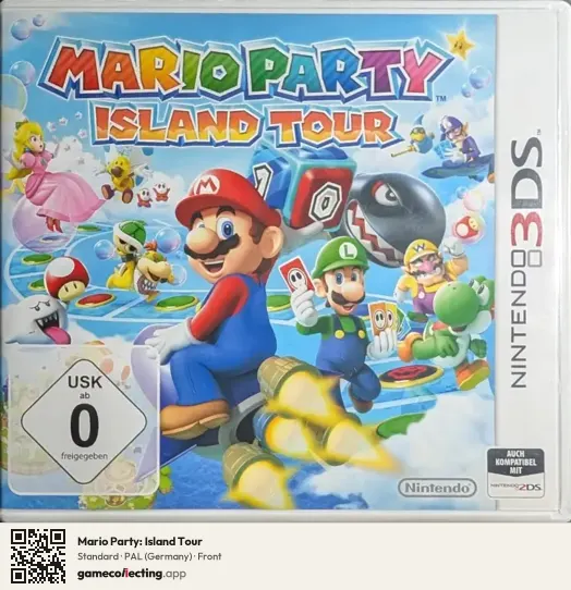 Mario Party: Island Tour Nintendo 3DS, Germany box front