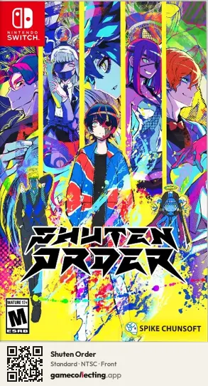 Shuten Order Nintendo Switch, NTSC box front