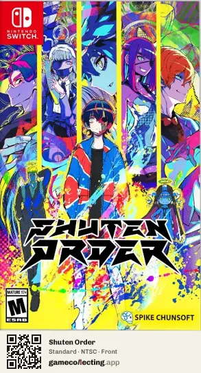 Shuten Order Nintendo Switch, NTSC box front