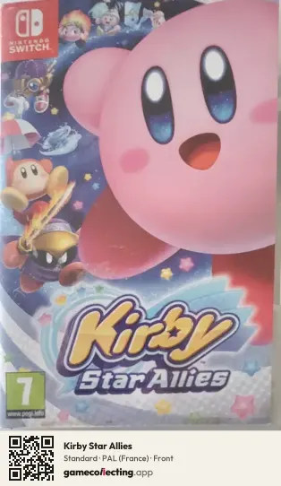Kirby Star Allies Nintendo Switch, France box front