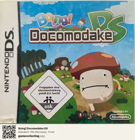 Boing! Docomodake DS Nintendo DS, Germany box front