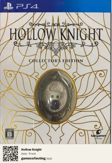 Hollow Knight PlayStation 4, Asia box front