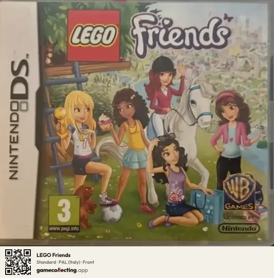 LEGO Friends Nintendo DS, Italy box front