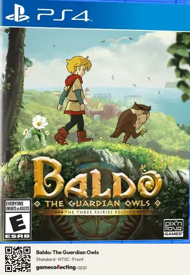 Baldo: The Guardian Owls PlayStation 4, NTSC box front