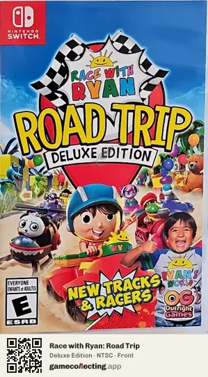 Race with Ryan: Road Trip Nintendo Switch, NTSC box front