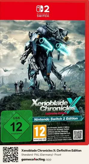Xenoblade Chronicles X: Definitive Edition Nintendo Switch 2, Germany box front