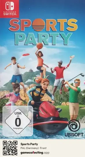 Sports Party Nintendo Switch, Germany box front