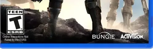 Destiny, the ESRB box on its front