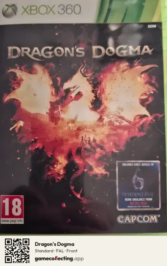 Dragon's Dogma Xbox 360, PAL box front