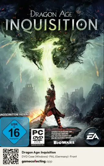 Dragon Age: Inquisition Computer, Germany box front