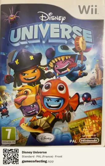 Disney Universe Nintendo Wii, France box front