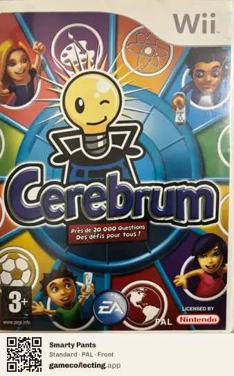 Smarty Pants Nintendo Wii, PAL box front