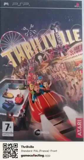 Thrillville PlayStation Portable, France box front